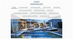 Desktop Screenshot of lmnp-immobilier.com